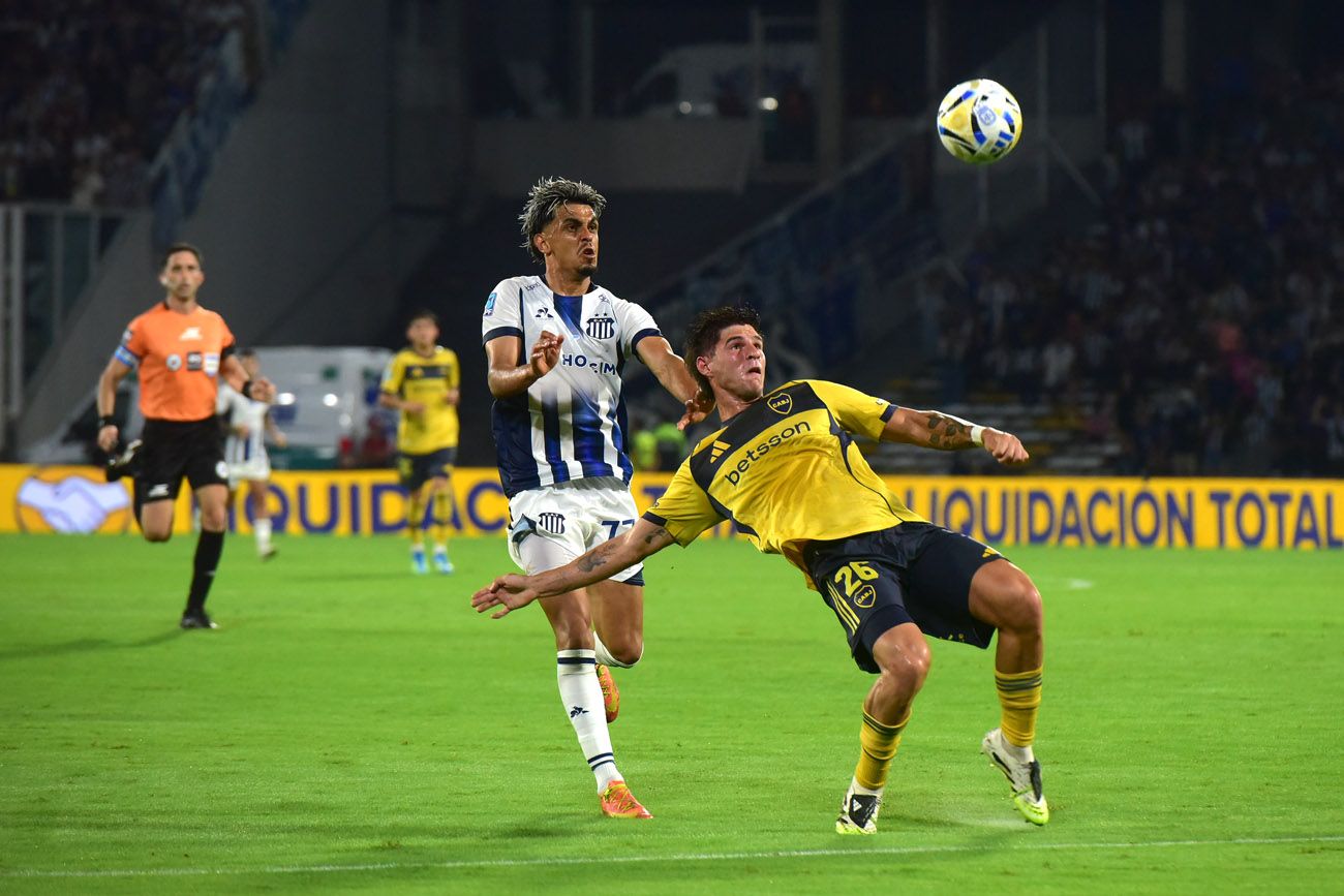 Talleres perdió con Boca 1 a 0 en el estadio Mario Kempes por el Torneo Apertura de la Liga Profesional. 