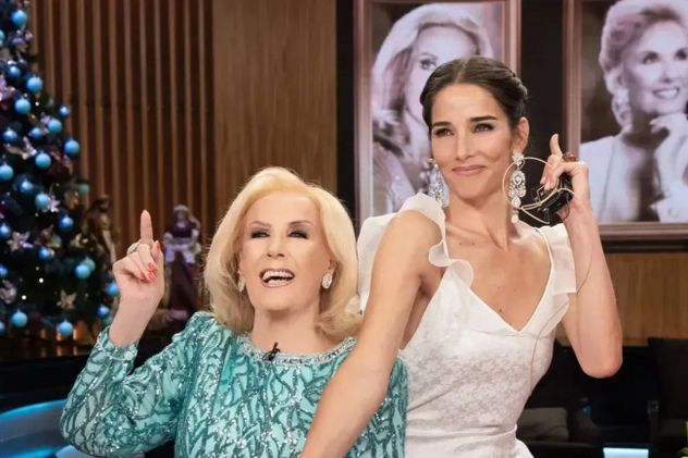 Mirtha Legrand junto a su nieta, Juana Viale.