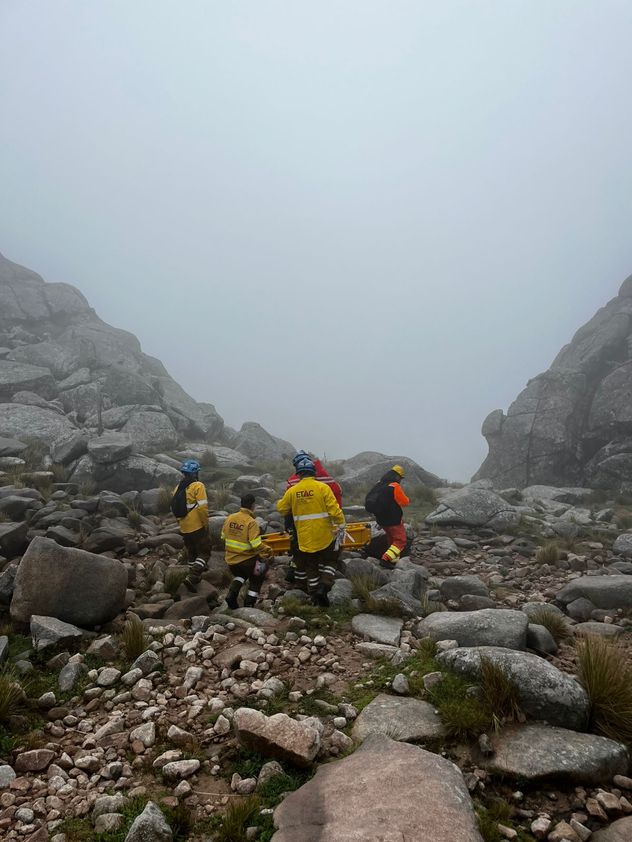 Rescate en el Cerro Champaquí.