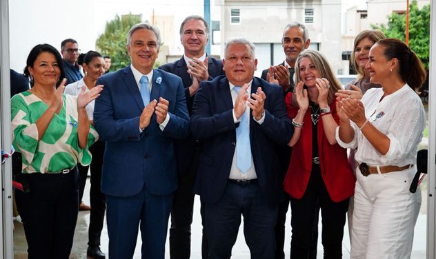 El gobernador Martín Llaryora y la vicegobernadora Myrian Prunotto encabezarán el acto patrio en la ciudad de Villa Nueva. (Prensa Gobierno de Córdoba / Archivo) 