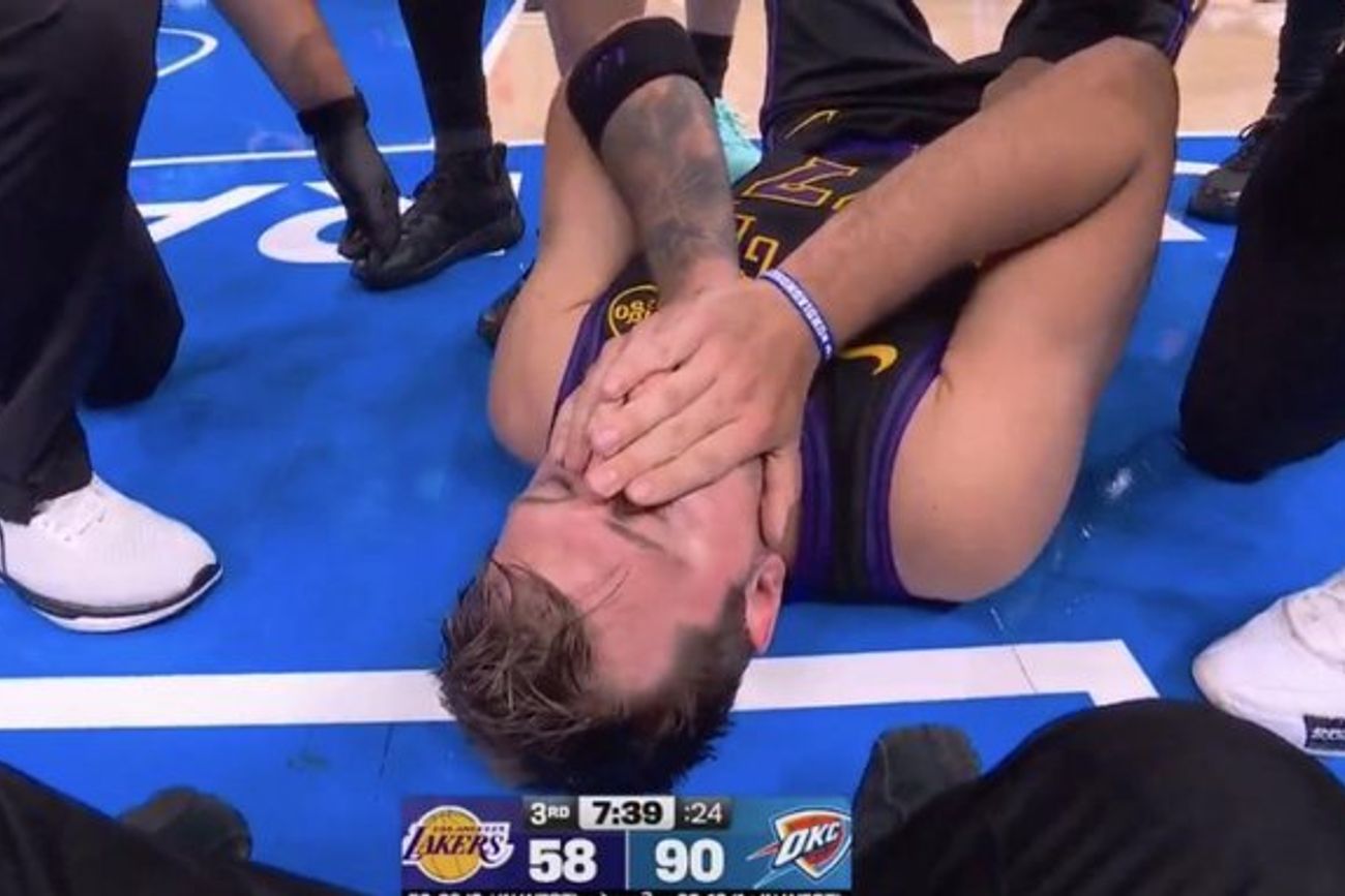 Doncic, figura de los Lakers en la NBA.