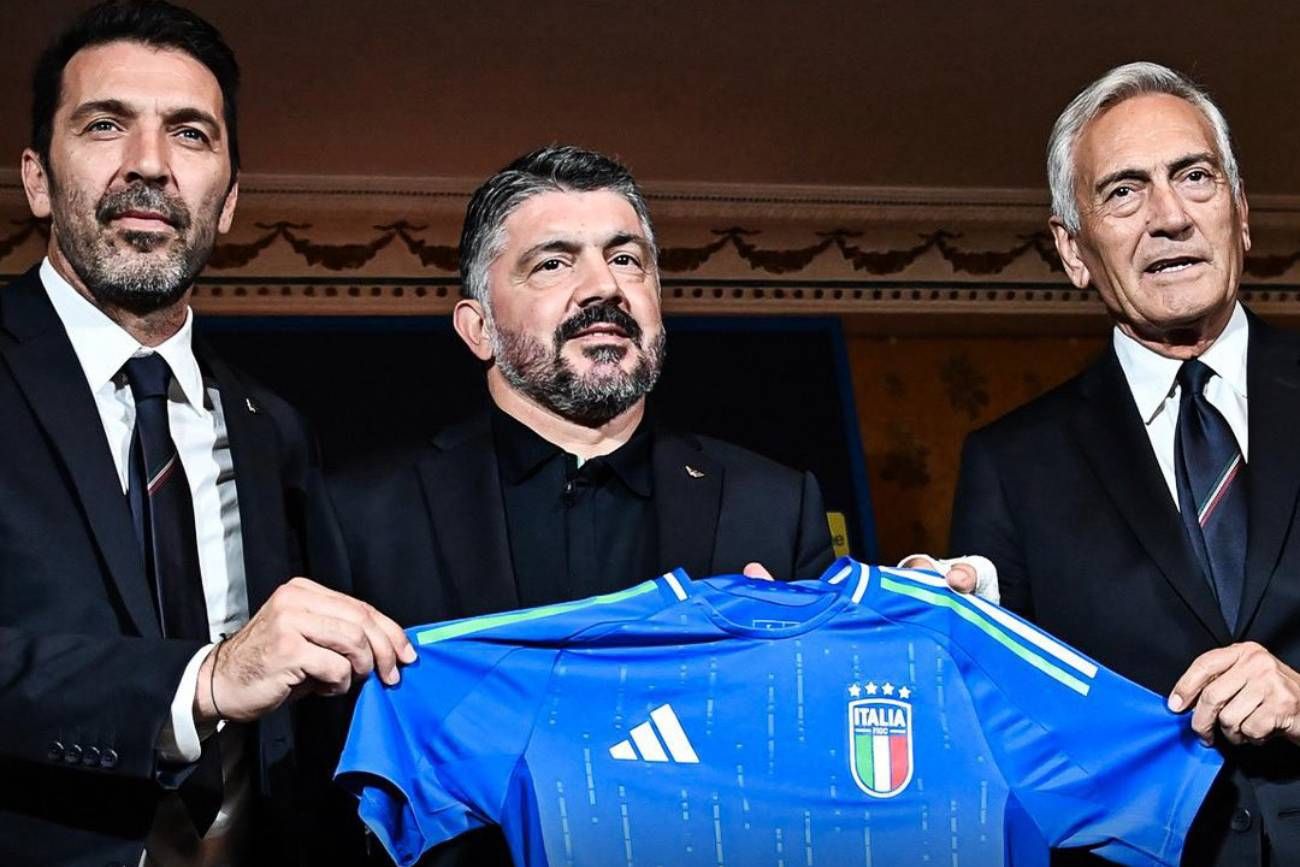 Gattuso, el último en irse tras el fracaso de Italia.