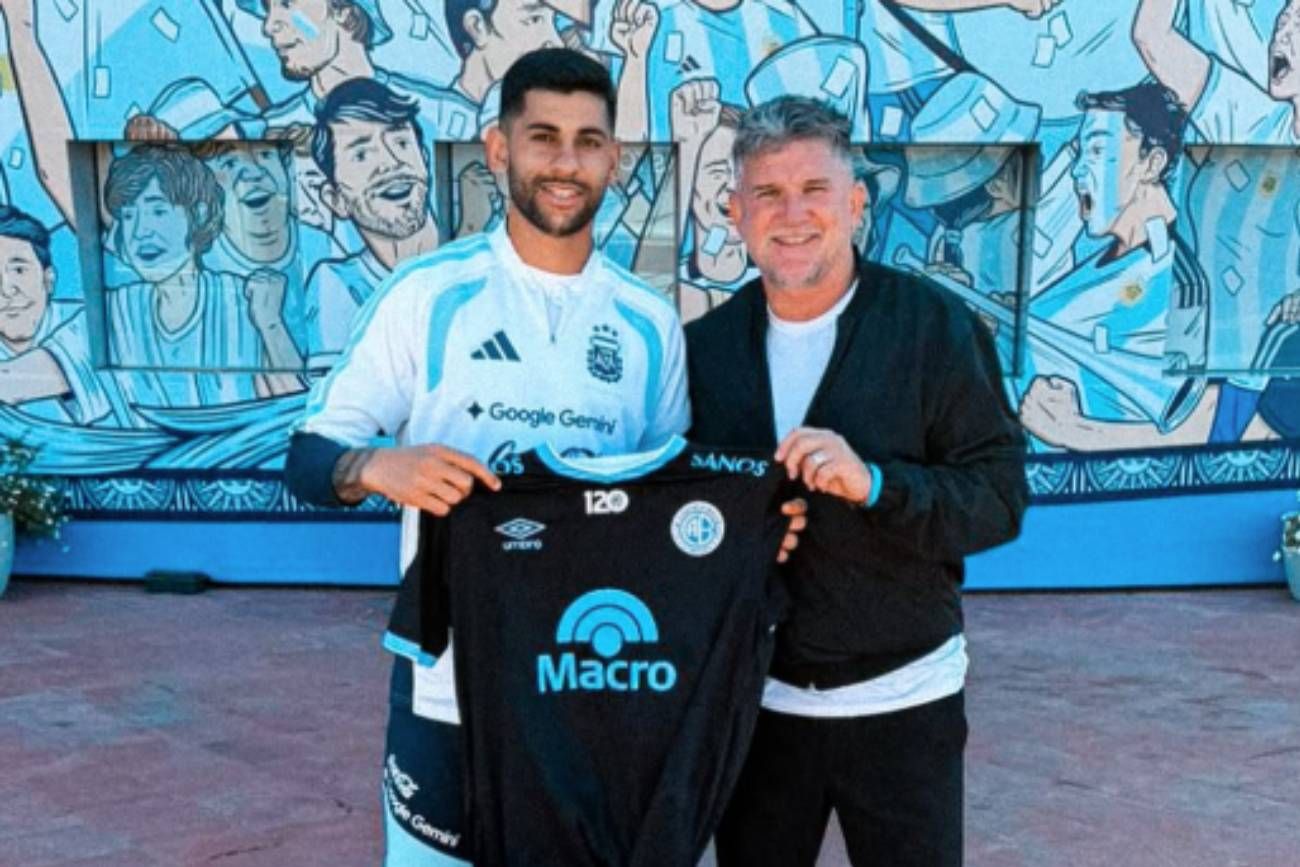 Cuti Romero junto a Artime en la AFA.