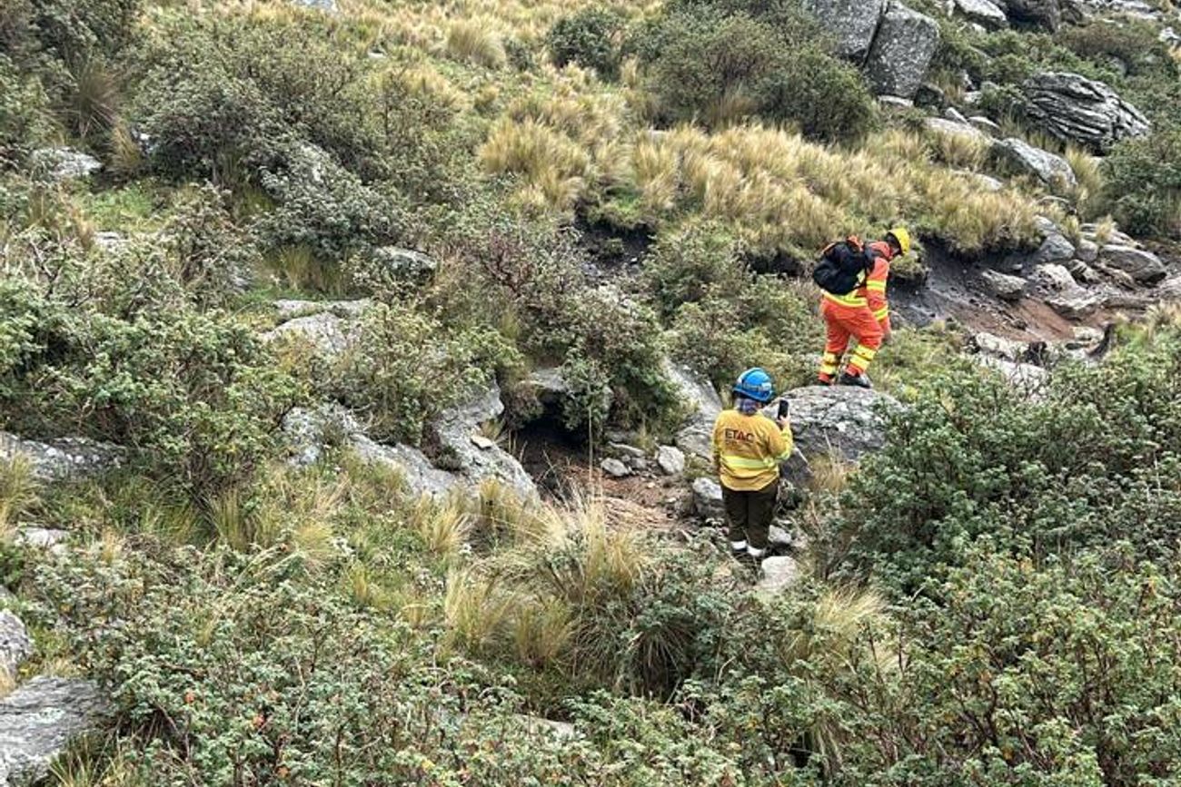 Rescate en el Cerro Champaquí.
