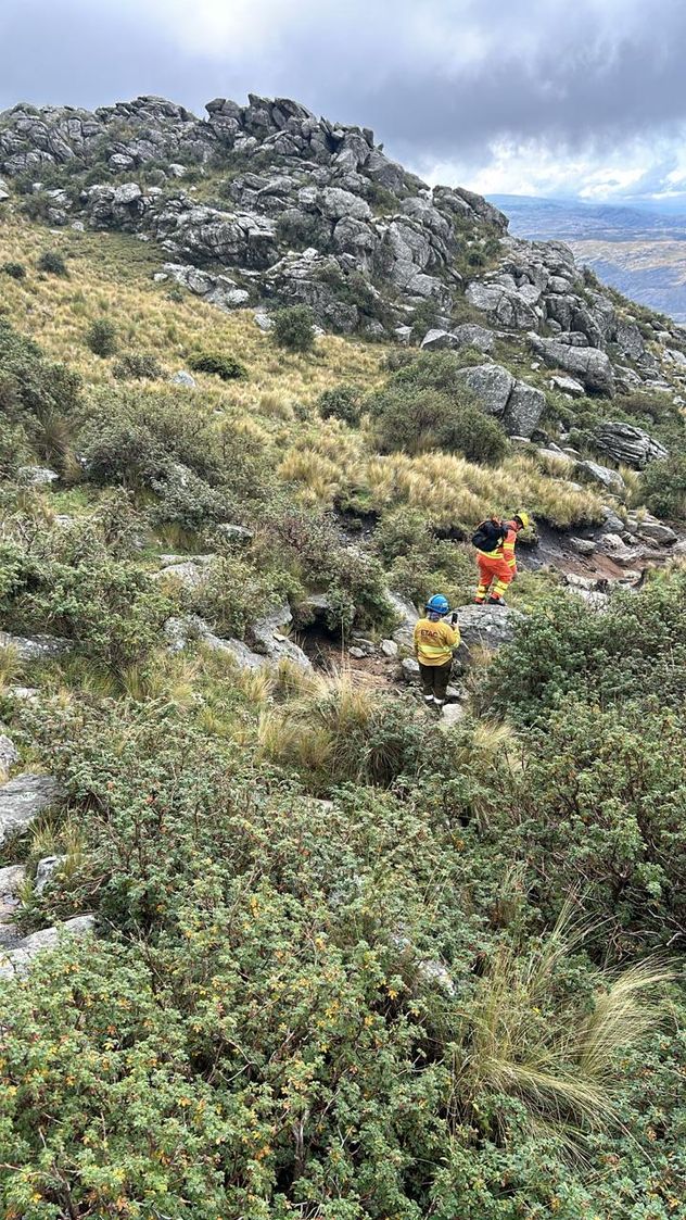 Rescate en el Cerro Champaquí.