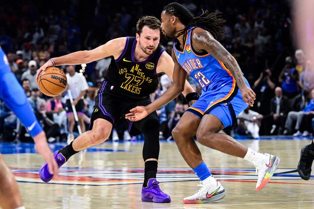 Doncic, figura de los Lakers en la NBA.