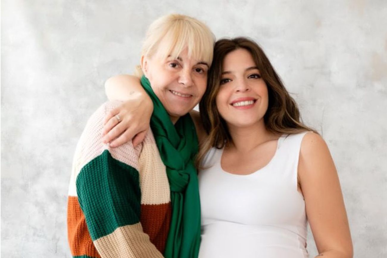 Claudia Villafañe saludó a Dalma por su cumpleaños. 