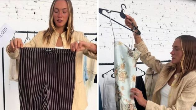 Sofía Solá, hija de Maru Botana, organizó una feria americana con prendas de su propio placard, donde ofreció ropa en buen estado con precios accesibles que van desde los 5.000 hasta los 20.000 pesos.