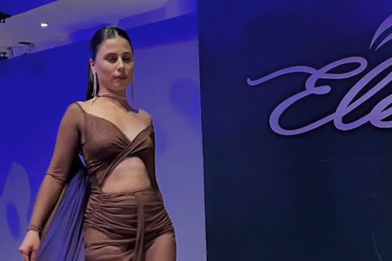 La hermana del Cuti Romero, modelo junto a Pampita.
