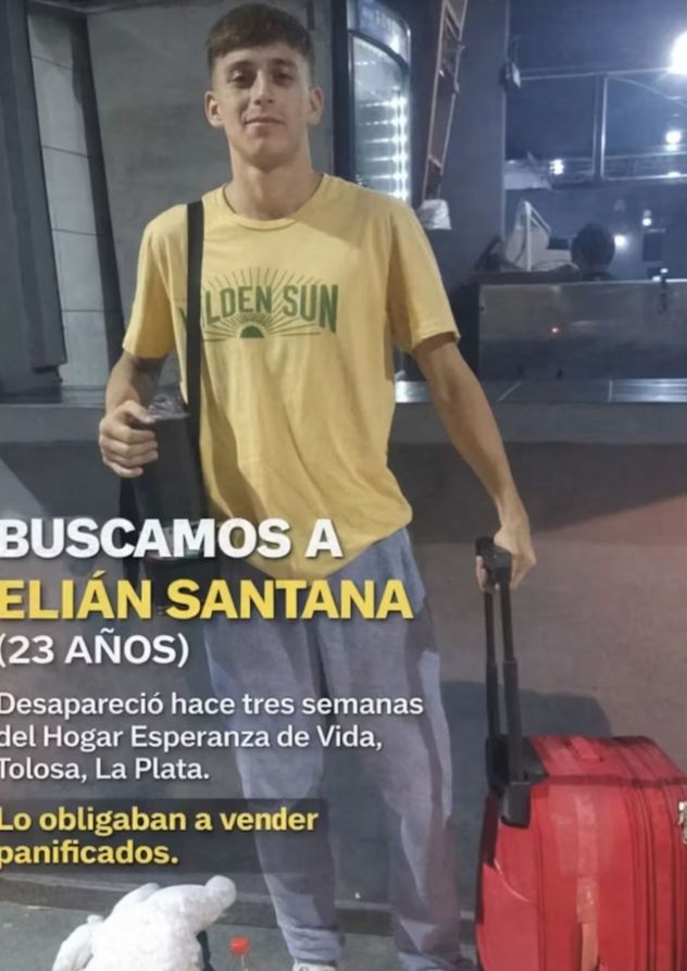 Buscan a un joven de 23 años que desapareció luego de ir a un centro de rehabilitación en La Plata