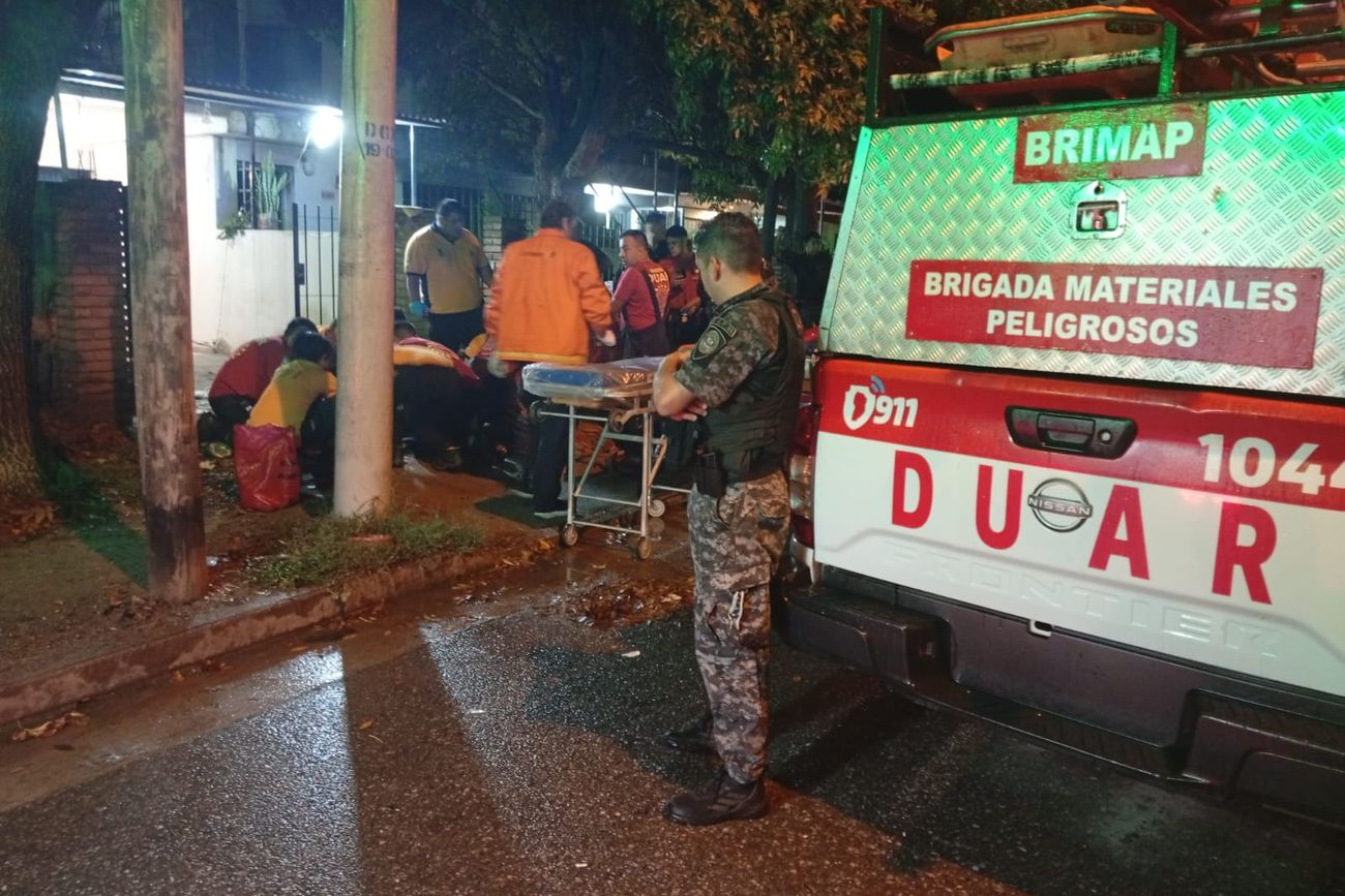 Incendio trágico en Marqués Anexo. (Policía)