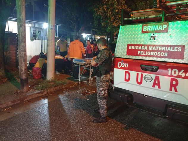 Incendio trágico en Marqués Anexo. (Policía)