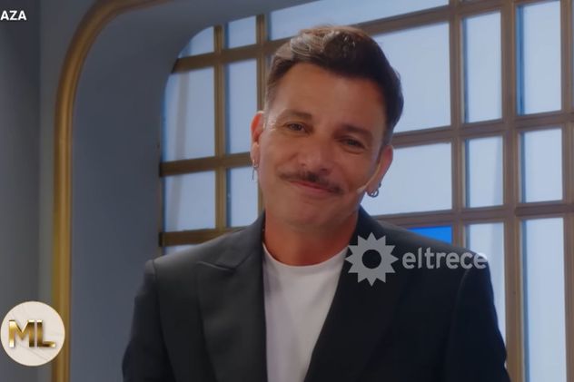 Martín Bossi y su nuevo look con bigote