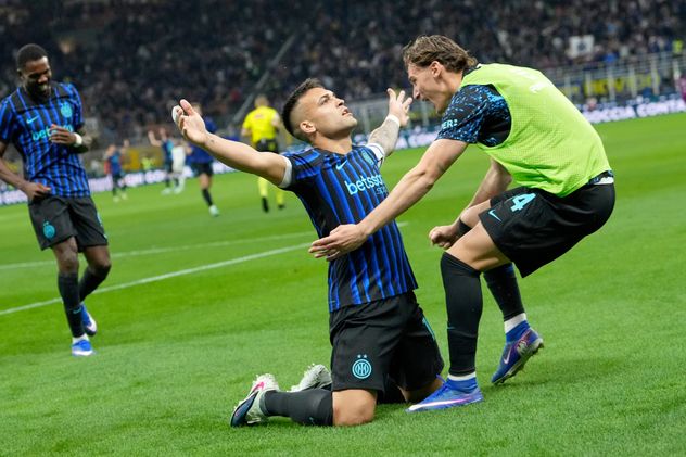 Lautaro Martínez volvió y convirtió 2 goles en la goleada por 5-2 a Roma por la Serie A.