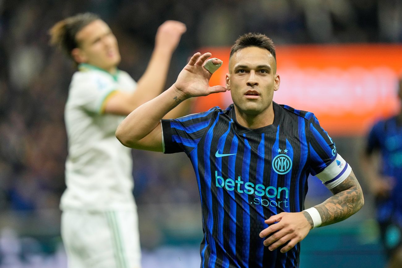 Lautaro Martínez volvió y convirtió 2 goles en la goleada por 5-2 a Roma por la Serie A.