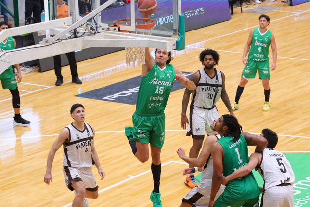 Atenas enfrentó a Platense en barrio General Bustos por la Liga Nacional. (Prensa Atenas)