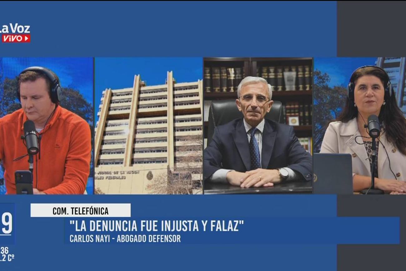 Nayi, sobre la denuncia a la cúpula de la Cámara Federal de Córdoba: Es absolutamente injusta