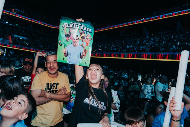 Alejo Igoa la rompió en el Movistar Arena con siete shows sold out