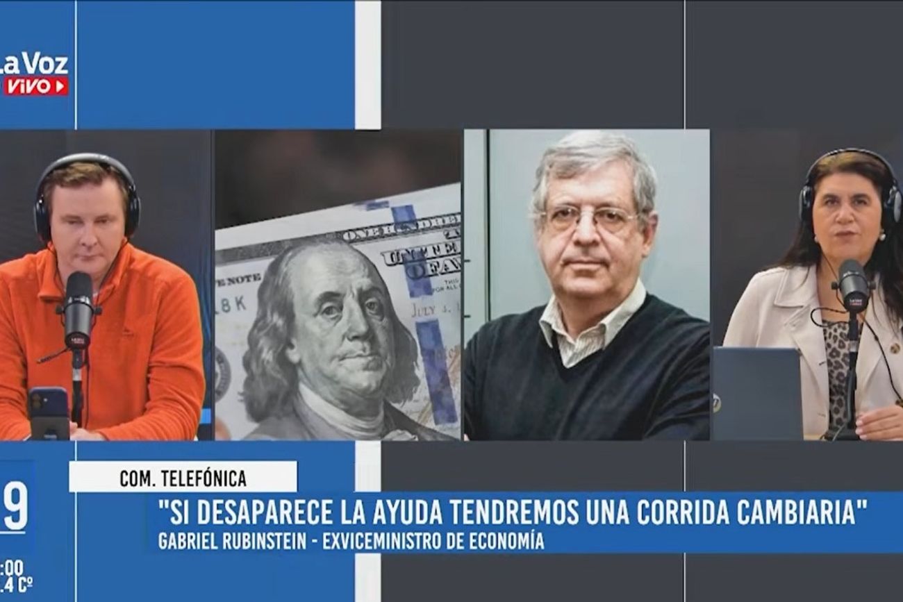 El exviceministro de Economía en diálogo con La Voz En Vivo. 