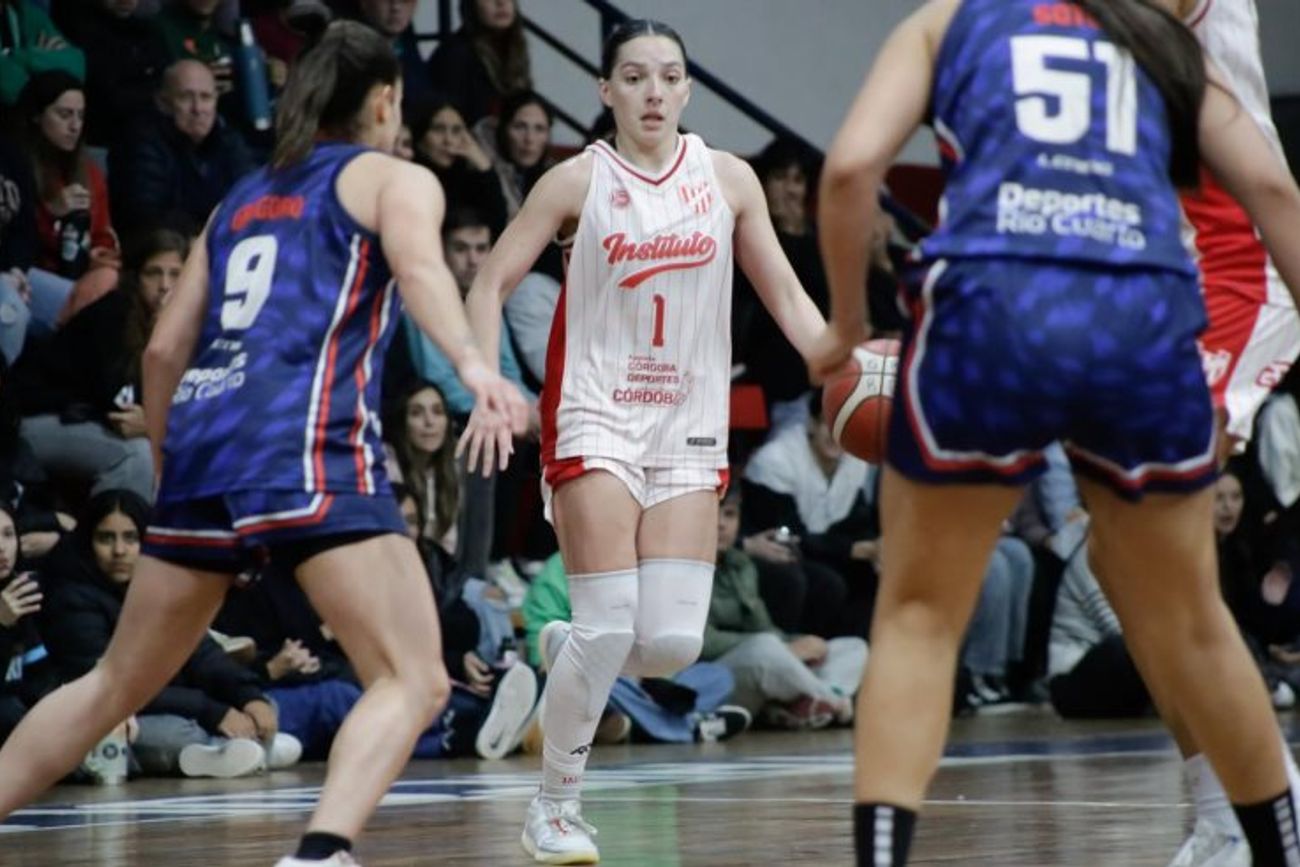 Instituto le ganó a Gorriones en Río Cuarto en el inicio de los octavos de final de la Liga Femenina Nacional. (Prensa Gorriones)