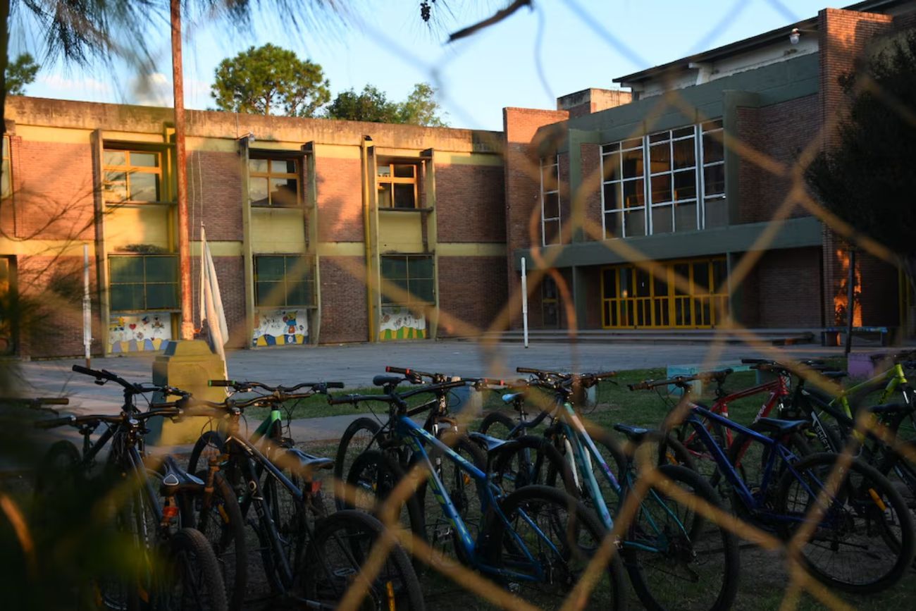 El colegio de San Cristóbal provincia de Santa Fe donde se produjo el ataque. 