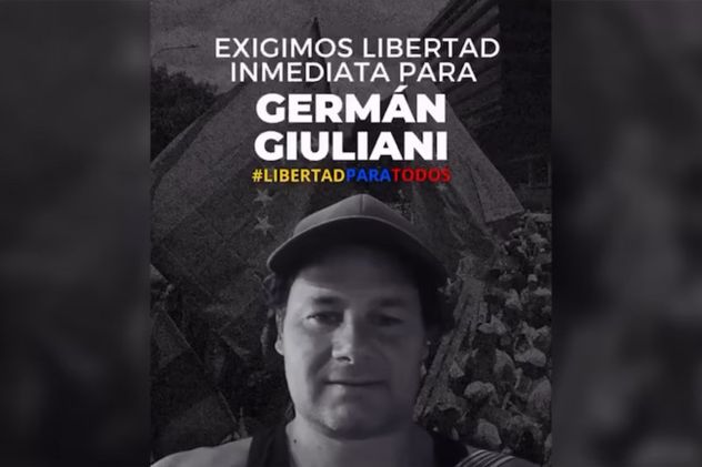 Germán Giuliani, el abogado argentino preso en Venezuela