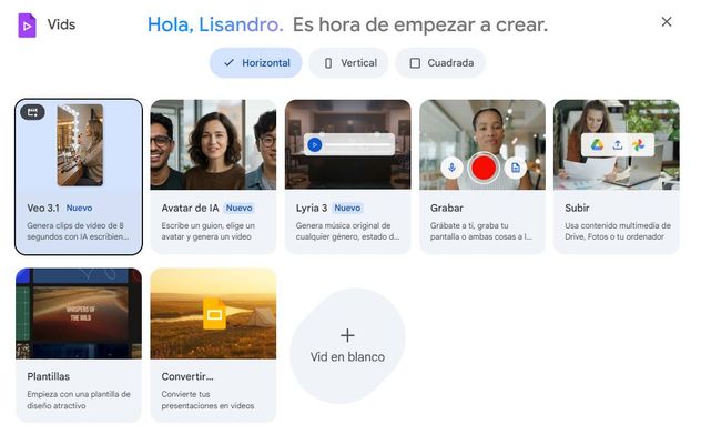 Ya se pueden editar videos y crear avatares con IA en Google.