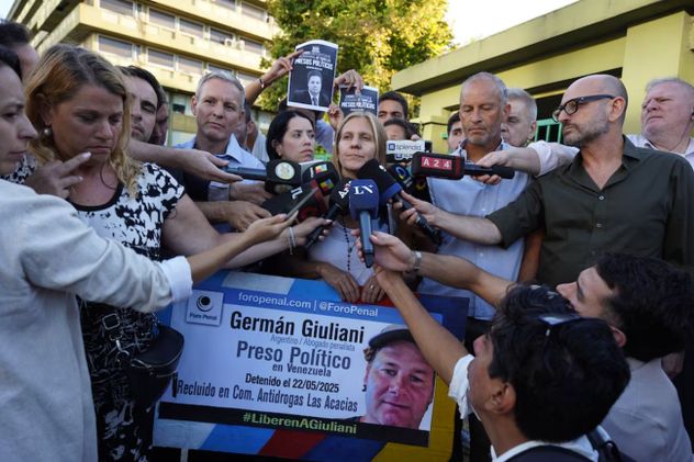 Exigen ante la Cidh la liberación de Germán Giuliani, el abogado argentino preso en Venezuela