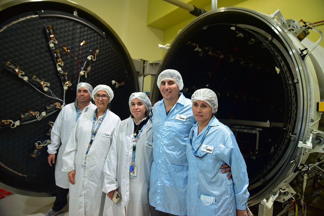 El equipo que estuvo a cargo de  Atenea en Córdoba. 