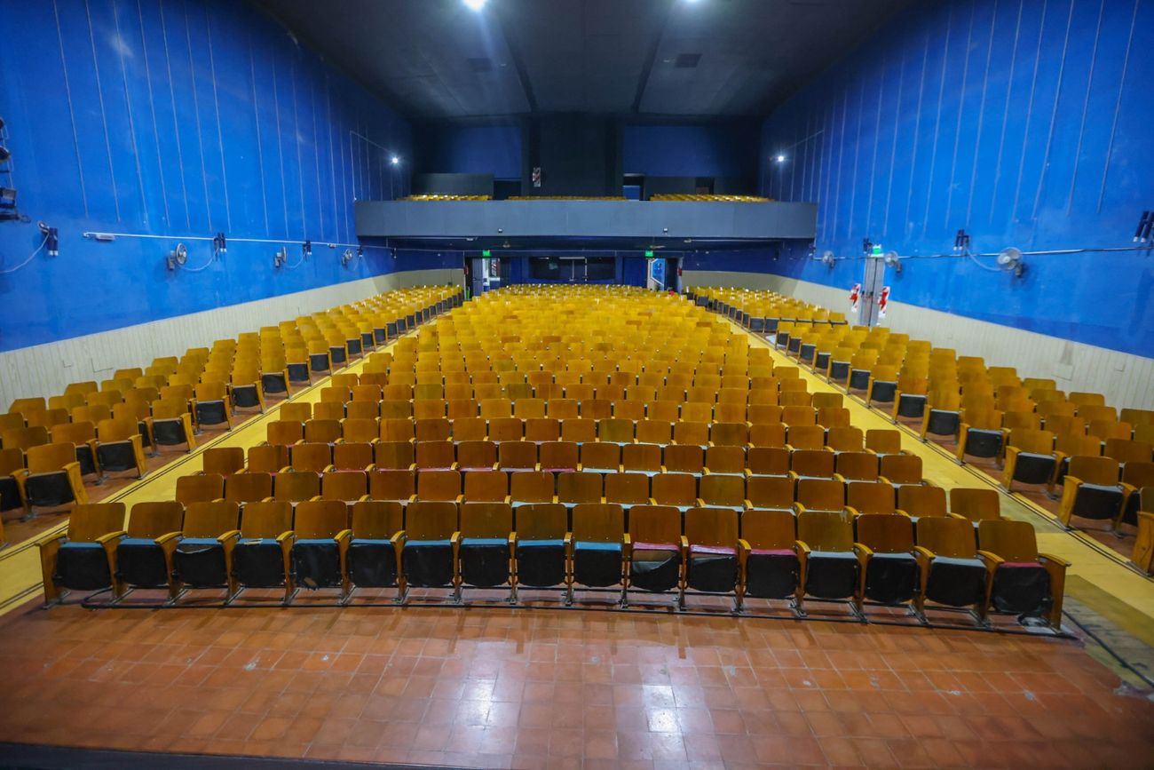 La sala del Cine Real Cooperativa de Río Tercero.