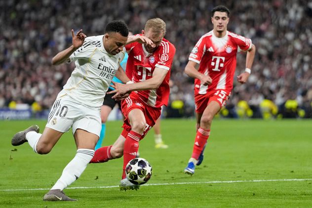 Real Madrid vs. Bayern Múnich, por los cuartos de final de la Champions League.