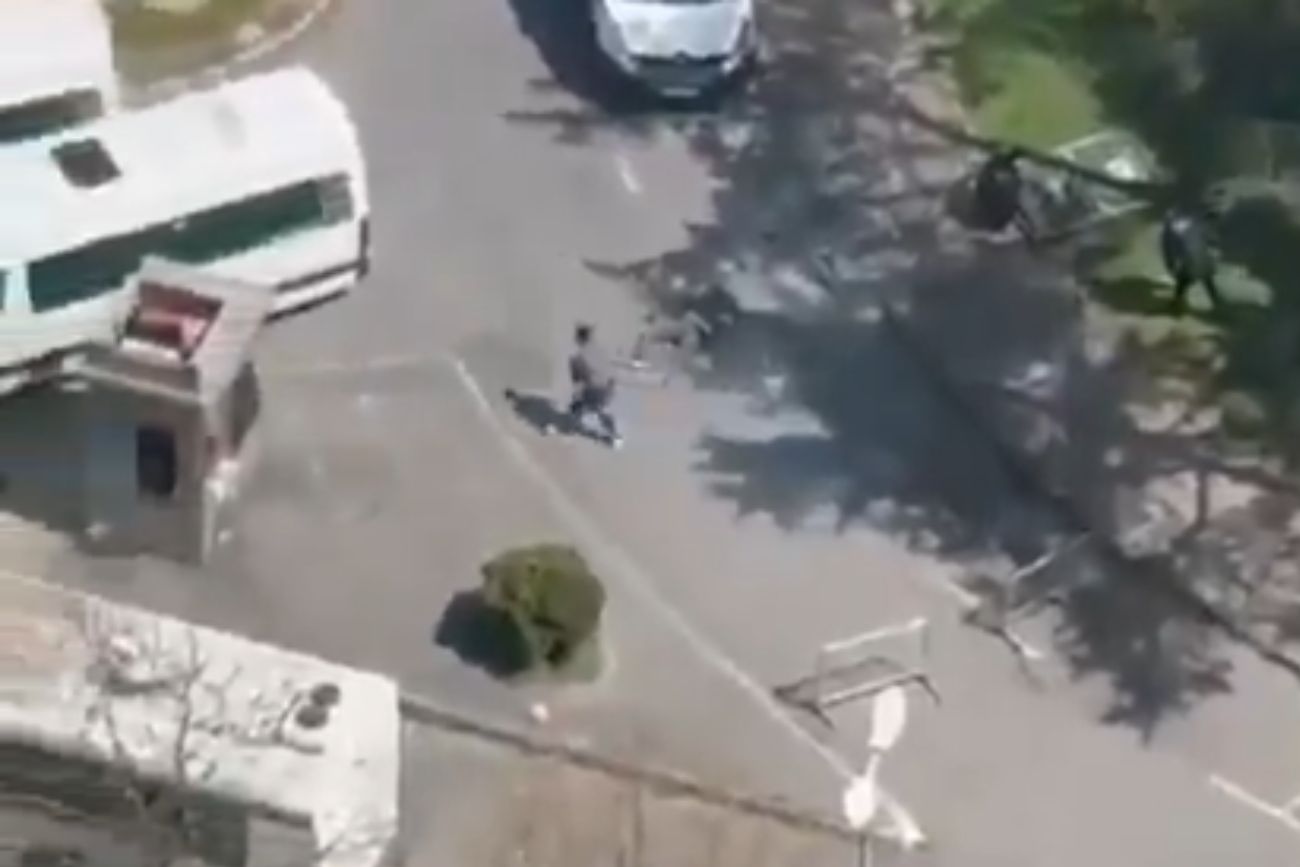 Tiroteo en la embajada de Israel en Estambul.
