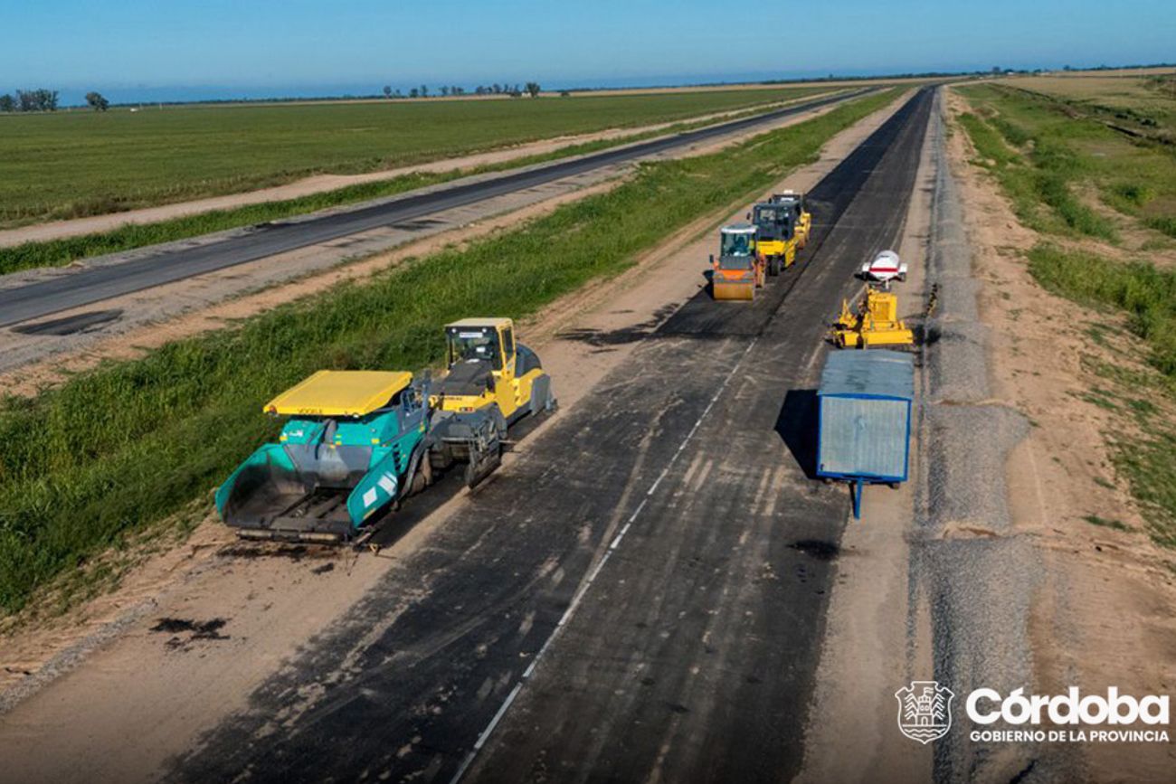 La Provincia avanza con la obra para finalizar la Autopista Nacional Ruta 19