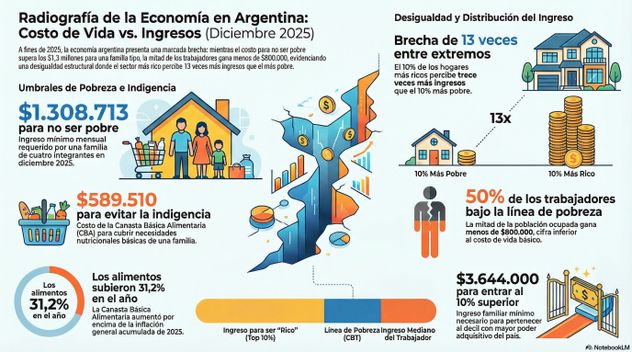 Desigualdad en Argentina.