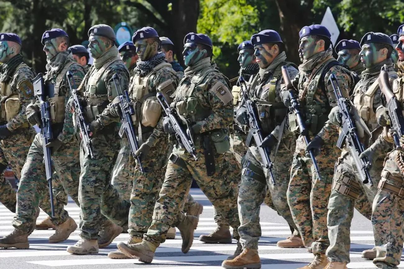 Fuerzas Armadas Argentinas.