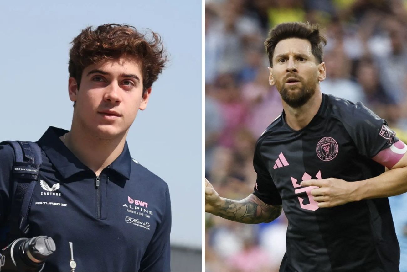 Franco Colapinto y Lionel Messi podrían encontrarse en Miami.
