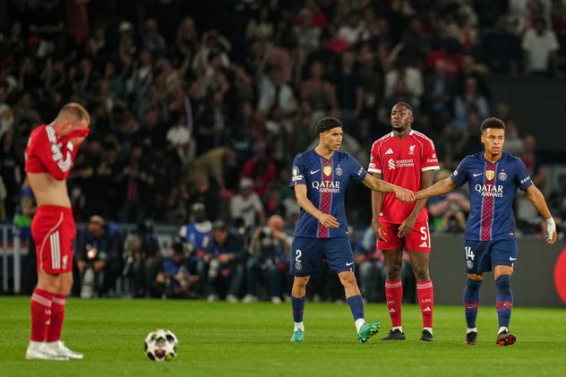 PSG vs. Liverpool, por los cuartos de final de la UEFA Champions League.