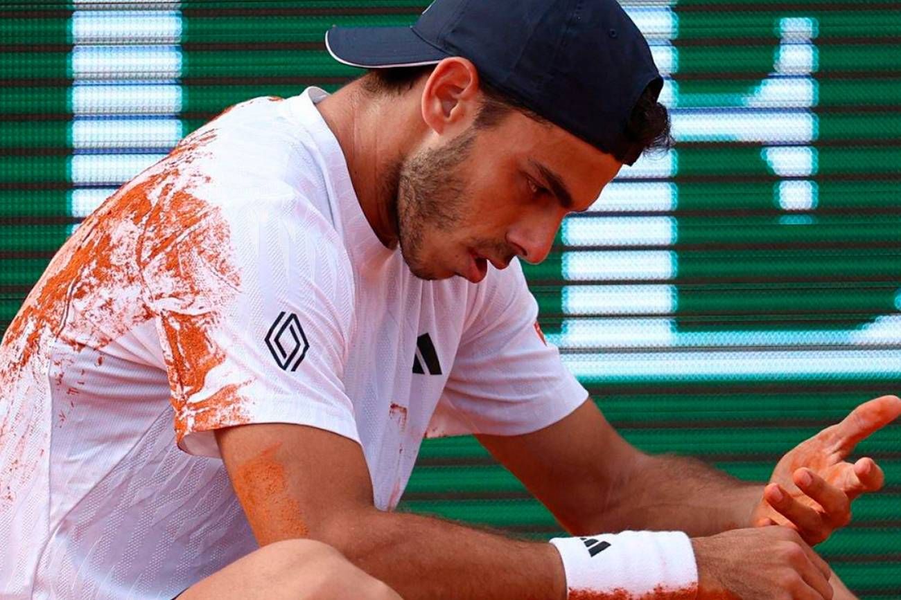 Francisco Cerúndolo fue eliminado en el Masters 1000 de Roma.