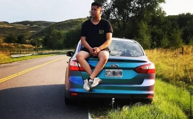 Lucas Belén, preso por una tragedia vial.