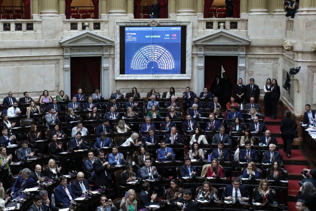 Sesión en la Cámara de Diputados por la nueva Ley de Glaciares