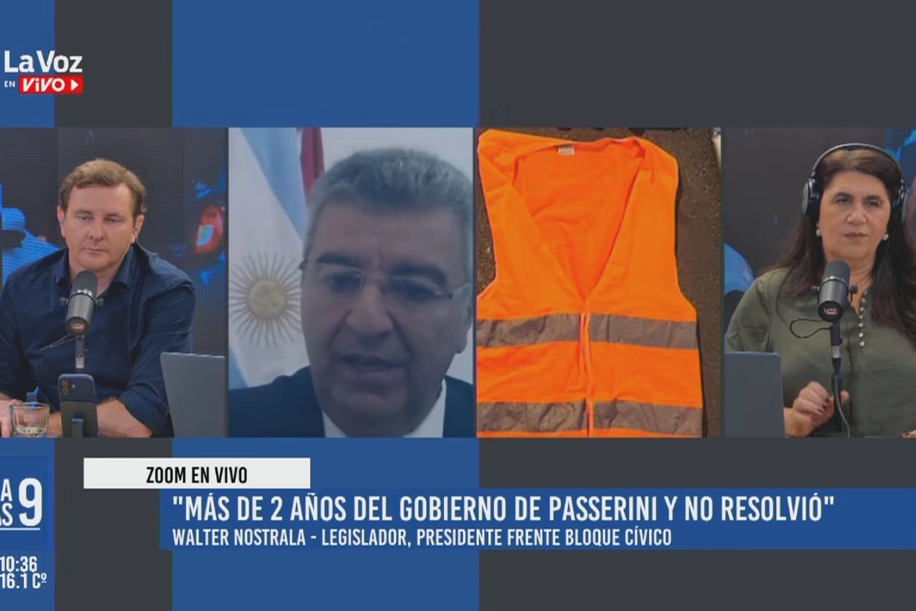 El legislador Walter Nostrala.