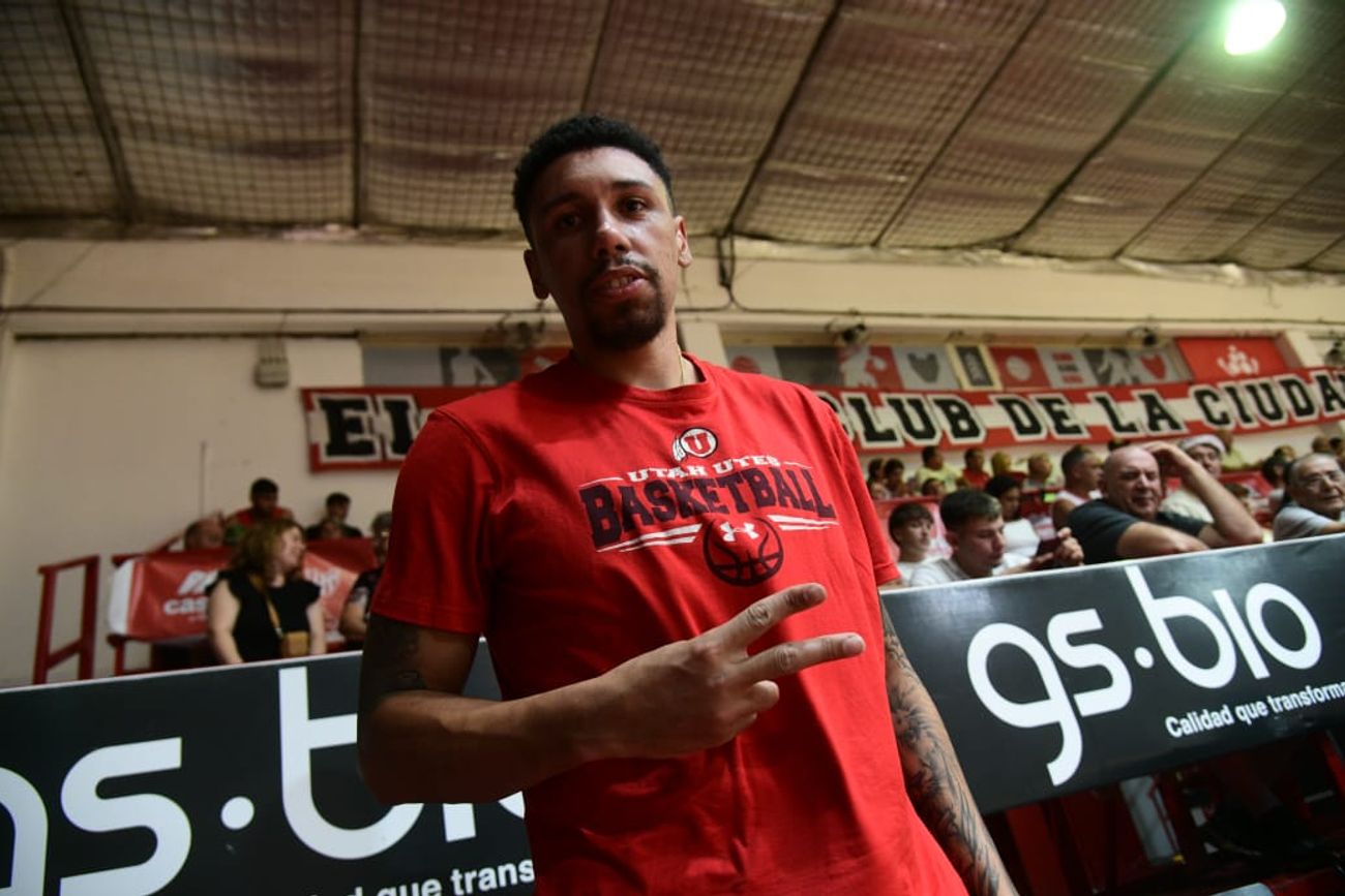 Jordan Loveridge, el día de su llegada a Alta Córdoba, el 21 de enero pasado. Instituto espera su regreso. (Javier Ferreyra / La Voz)