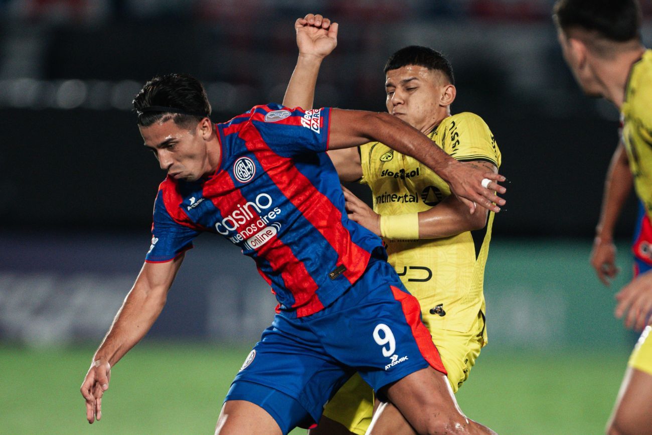 San Lorenzo en su visita a Recoleta FC, por la Copa Sudamericana.