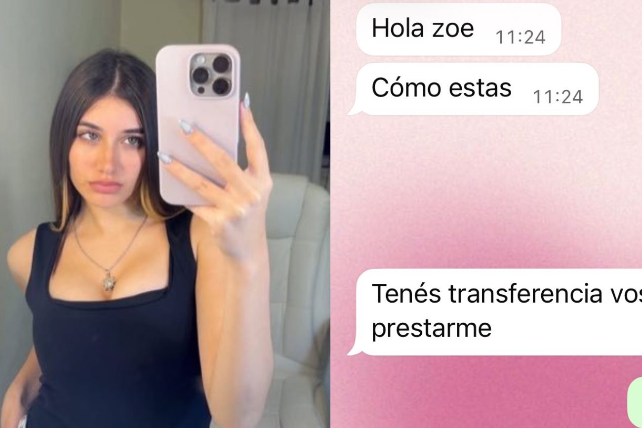 No cayó en la estafa.