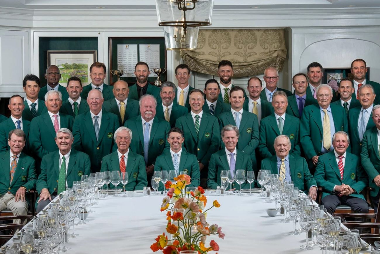 Cena del Máster de Augusta.