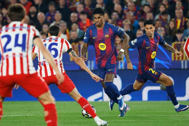 Barcelona vs. Atlético de Madrid, por UEFA Champions League.