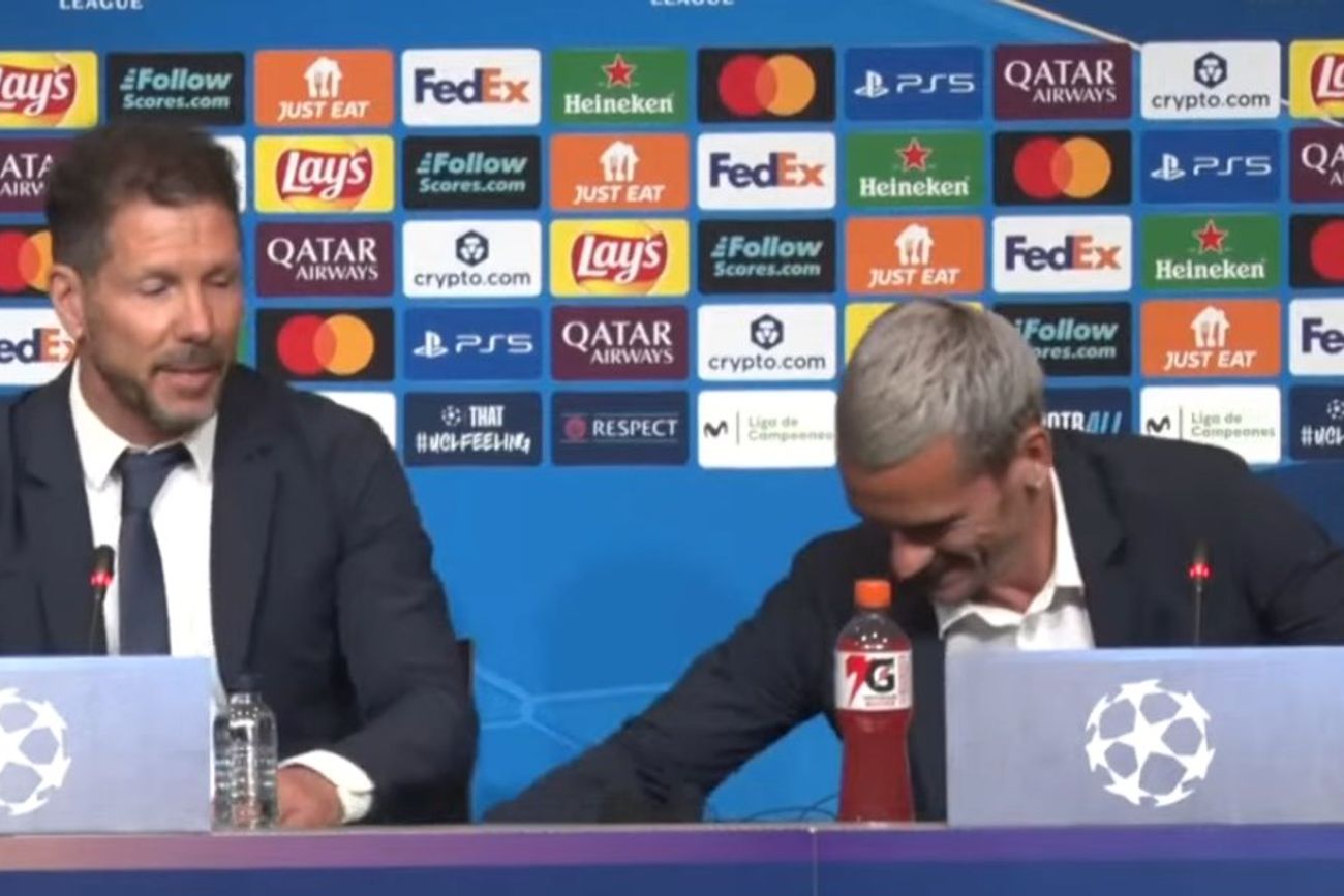 Simeone y una conferencia de prensa imperdible.