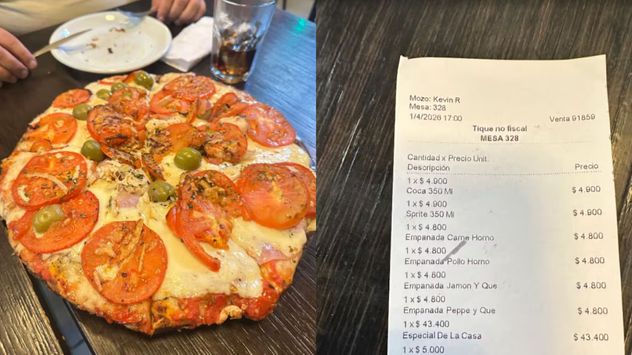El ticket de una cena para dos en Güerrín superó los $80.000 y generó opiniones divididas en redes sociales.