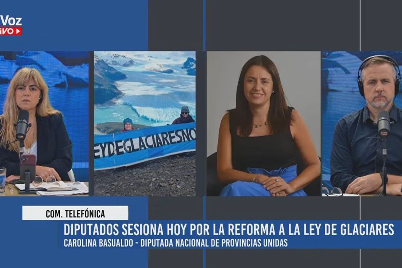 Ley de Glaciares: la posición de Provincias Unidas en la voz de la diputada Carolina Basualdo, de Provincias Unidas. 