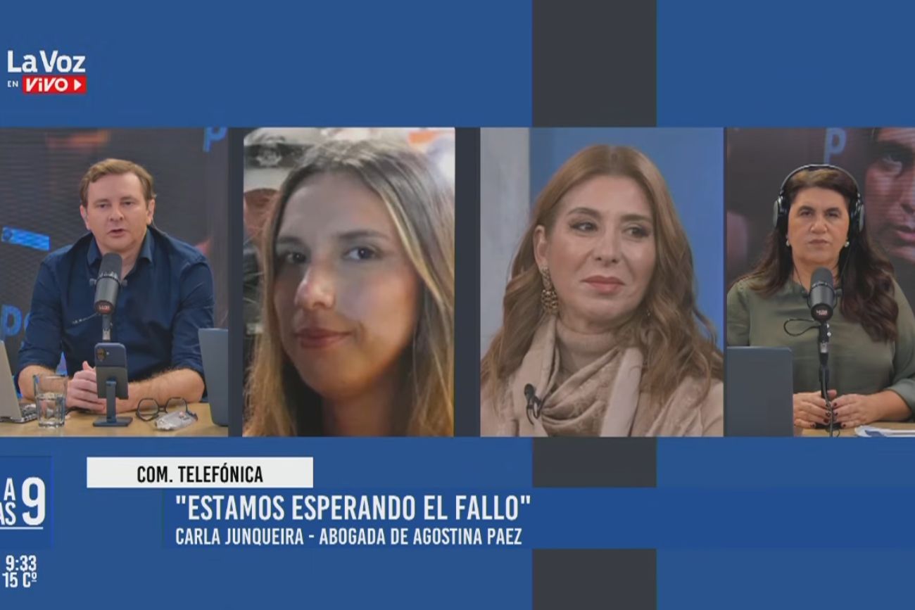 Carla Junqueira, abogada de Agostina Páez.